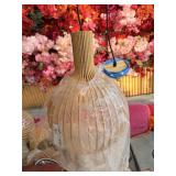 WOODEN HANGING LIGHT COVER