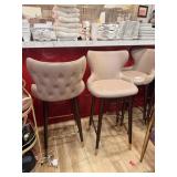 BEIGE BAR STOOLS