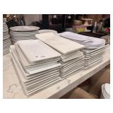 WHITE PLATTER DISHES