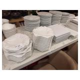 ASSORTED WHITE DISHES