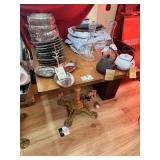 SINGLE BASE WOODEN TABLE