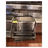 GLASSTENDER UNDERBAR SS ICE BIN W/ SPEED RAIL