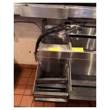 GLASSTENDER UNDERBAR SS DRAIN BOARD