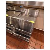 GLASSTENDER UNDERBAR SS DRAIN BOARD