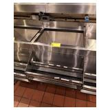 GLASSTENDER UNDERBAR SS ICE BIN W/ SPEED RAIL
