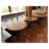ROUND WOODEN TABLES