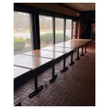 DOUBLE BASE DINING TABLES