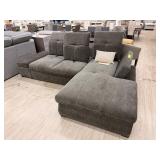 GRAY SECTIONAL COUCH