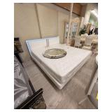 KING SIZE BED WITH LIGHTS