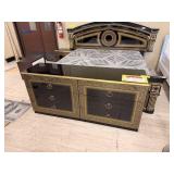 BLACK / GOLD DRESSER