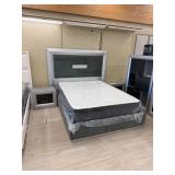 ENZO QUEEN SIZE BED + NIGHSTAND SET