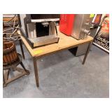 HD METAL BASE WOODEN TABLE