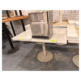 WHITE DROP LEAF TABLE