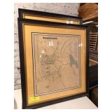 MAP OF MORRISTOWN WALL DECOR