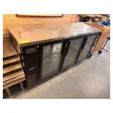 ARTIC AIR 3 GLASS DOOR REFRIGERATED BAR BACK