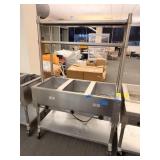 ADVANCE TABCO 3 BAY STEAM TABLE - MODEL HF-3E-120
