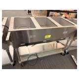 ADVANCE TABCO 3 BAY STEAM TABLE - MODEL HF-3E-120