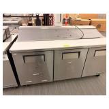 TRUE SS 3 DOOR LOWBOY REFRIGERATOR - MODEL TSSU -
