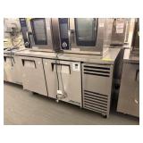 TRUE SS 2 DOOR LOWBOY REFRIGERATOR - MODEL TUC -