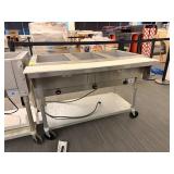 ADVANCE TABCO 3 BAY STEAM TABLE - MODEL HF-3E-120