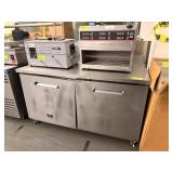 KELVINATOR SS 2 DOOR LOWBOY REFRIGERATOR - MODEL