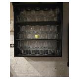 ASSORTED  CORDIAL GLASSES