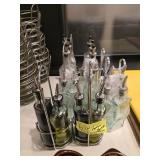LOT OF OIL & VINEGAR  POURERS