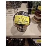 LOT OF ROUND SUGAR PACKET HOLDERS