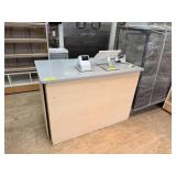 COUNTERTOP CASHIER 55inch x 30 inch x 37 1/2 inch
