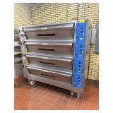 AMERICAN BAKING SYSTEMS  4 DECK BREAD OVEN