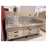 4 DRAWER OPEN REFRIGERATED SALAD BAR