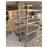 SS SOLID RACKS ON CASTER