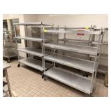 SS SOLID RACK ON CASTER