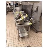 SS TABLE W MANUAL CAN OPENER