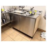 DUKE SS 2 DOOR LOWBOY REFRIGERATOR - Model: RUF -