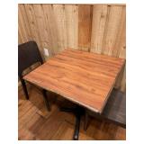 30 x 30 WOODEN TABLE