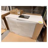WHITE 6 DRAWER 2 DOOR VANITY W SINK