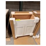 2 DOOR VANITY - NO TOP -