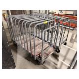 GRAY METAL CART