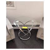 GLASS TOP COFFEE TABLE