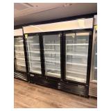 VORTEZ 3 GLASS DOOR FREEZER - MODEL: VM-3GDF-B