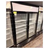 VORTEX 2 GLASS DOOR FREEZER - MODEL: VA-2GDF-B
