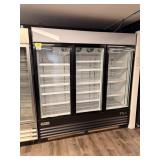 VORTEX 3 GLASS DOOR REFRIGERATOR - MODEL: