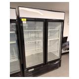 VORTEX 2 GLASS DOOR REFRIGERATOR - MODEL: