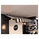 BLACK / WHITE AWNING - 65 INCH