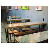 HIGH TOP, COUNTER HEIGHT STOOLS