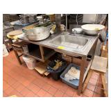 SS TABLE W SINK
