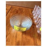 GLASS ROUND DISHES