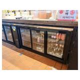 COLDLINE 3 SLIDING GLASS DOOR BAR BACK