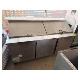 SS 3 DOOR BAIN MARIE LOWBOY